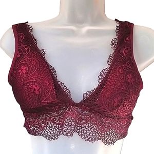 New Deep-V Lace Padded Bra,  make an offer